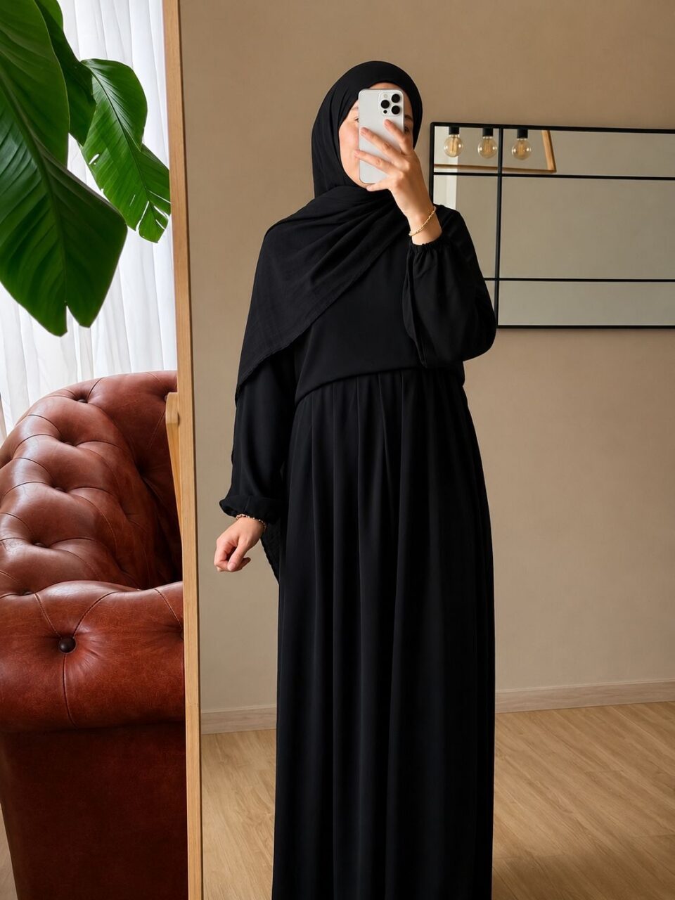 Abaya SAYE - noir
